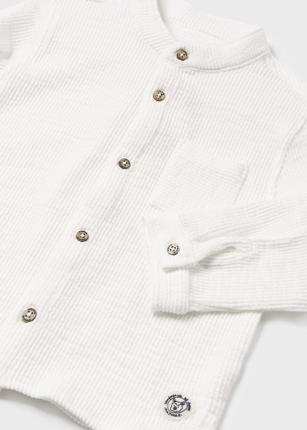 L/s shirt - Cream - Image 2