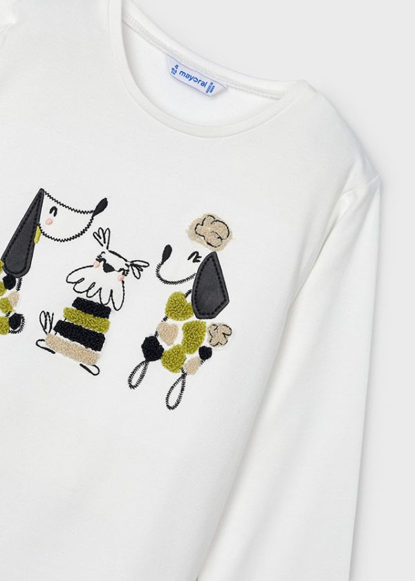 L/s t-shirt - Natur-Citr - Image 2