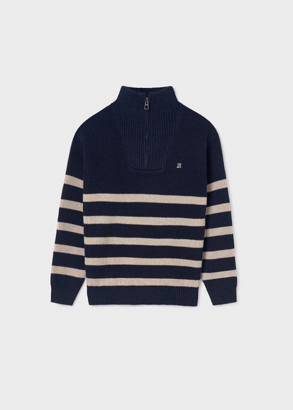 Zipper jersey - Navy